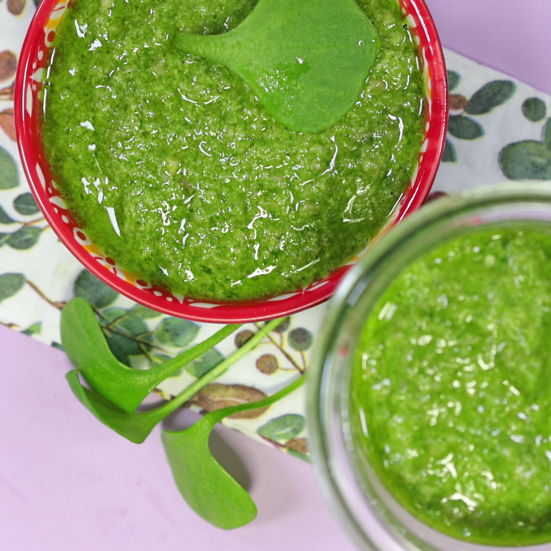 Winter Portulak Pesto